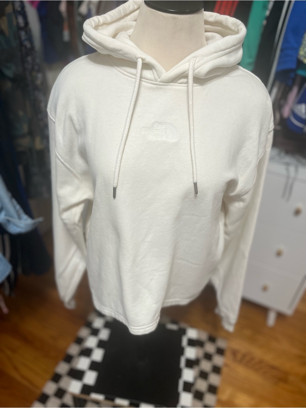 The North Face Women's Cream Hooded Pullover